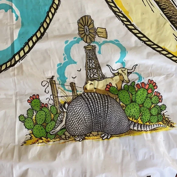 Western Cowboy boot tablecloth - Picture 5 of 13